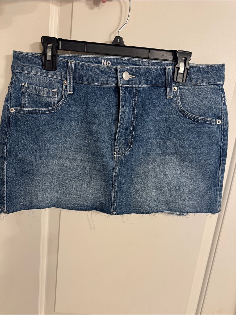 Denim Mini Skirt